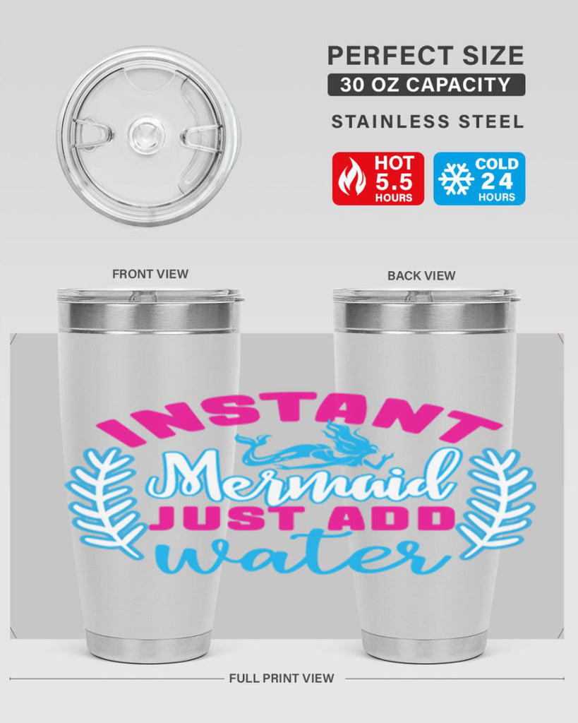 instant mermaid just add water 272#- mermaid- Tumbler