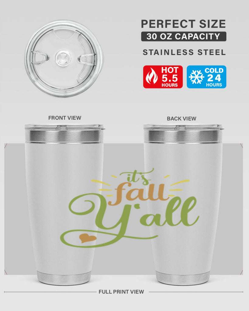 its fall yall 53#- thanksgiving- Tumbler