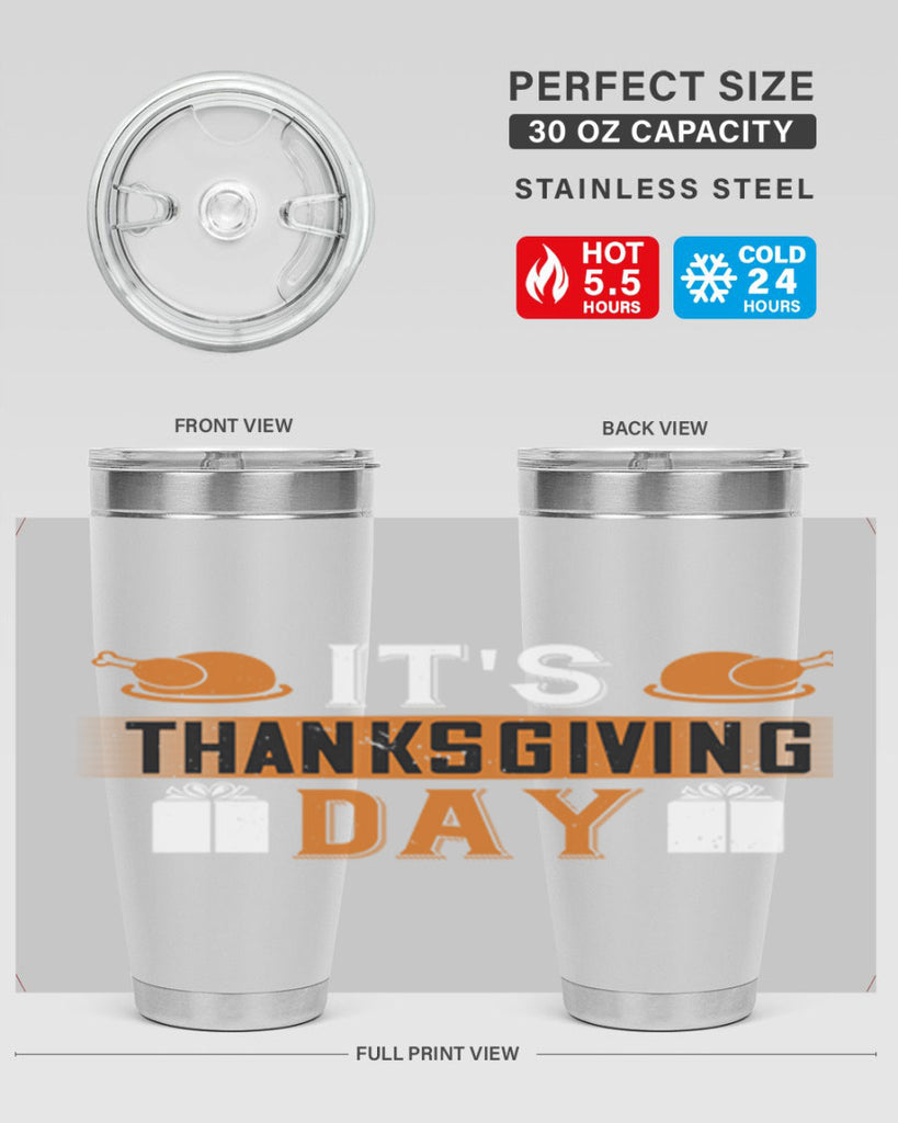 its thanksgiving day 26#- thanksgiving- Tumbler