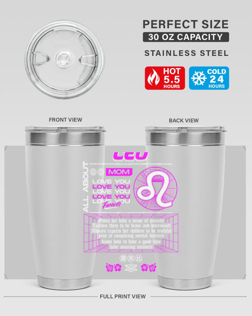 leo 308#- zodiac- Tumbler