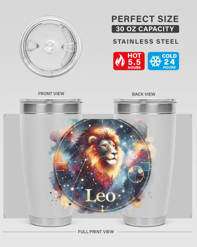 leo 312#- zodiac- Tumbler