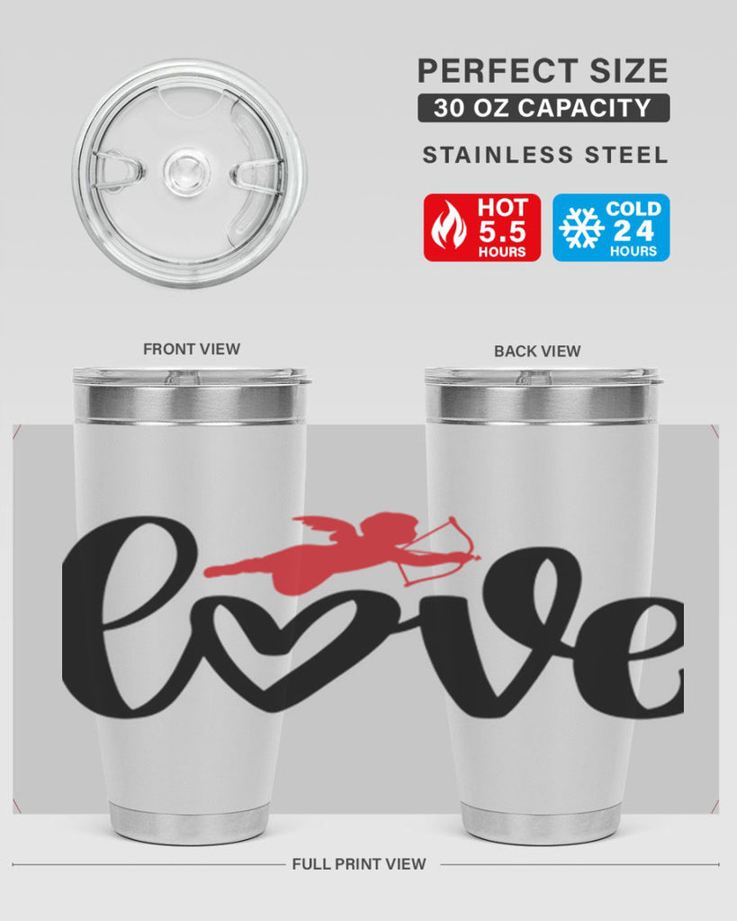love 19#- valentines day- Tumbler