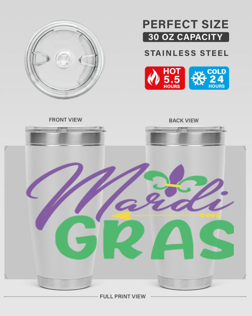 mardi gras 76#- mardi gras- Tumbler
