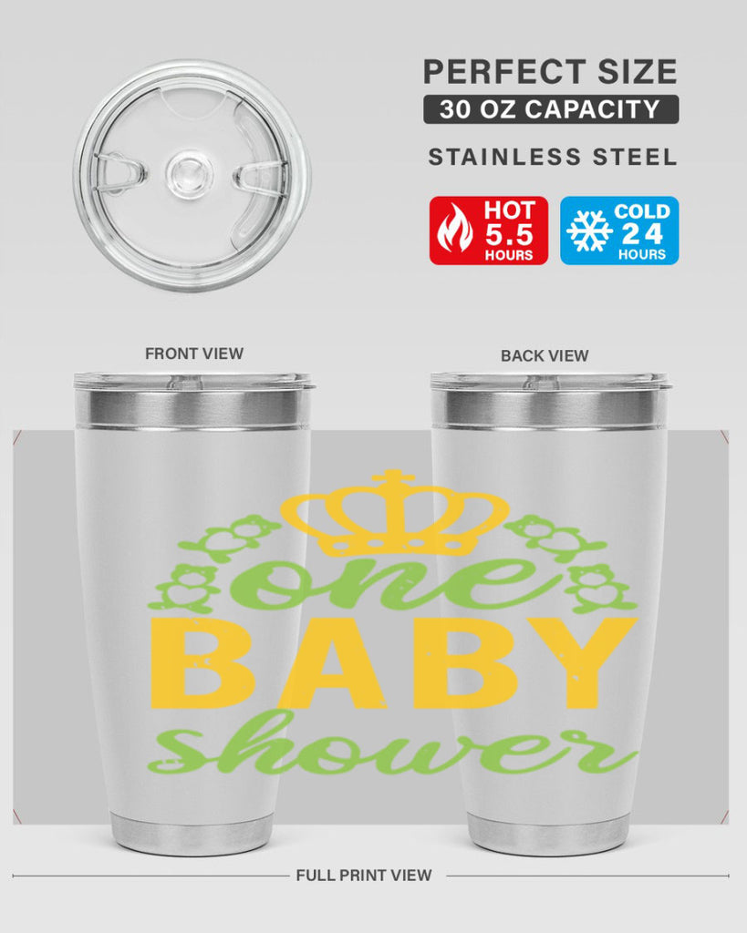 one baby shower Style 25#- baby shower- tumbler