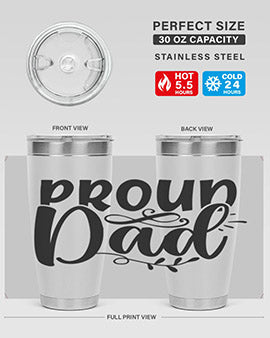 proud dad Style 37#- autism- Tumbler