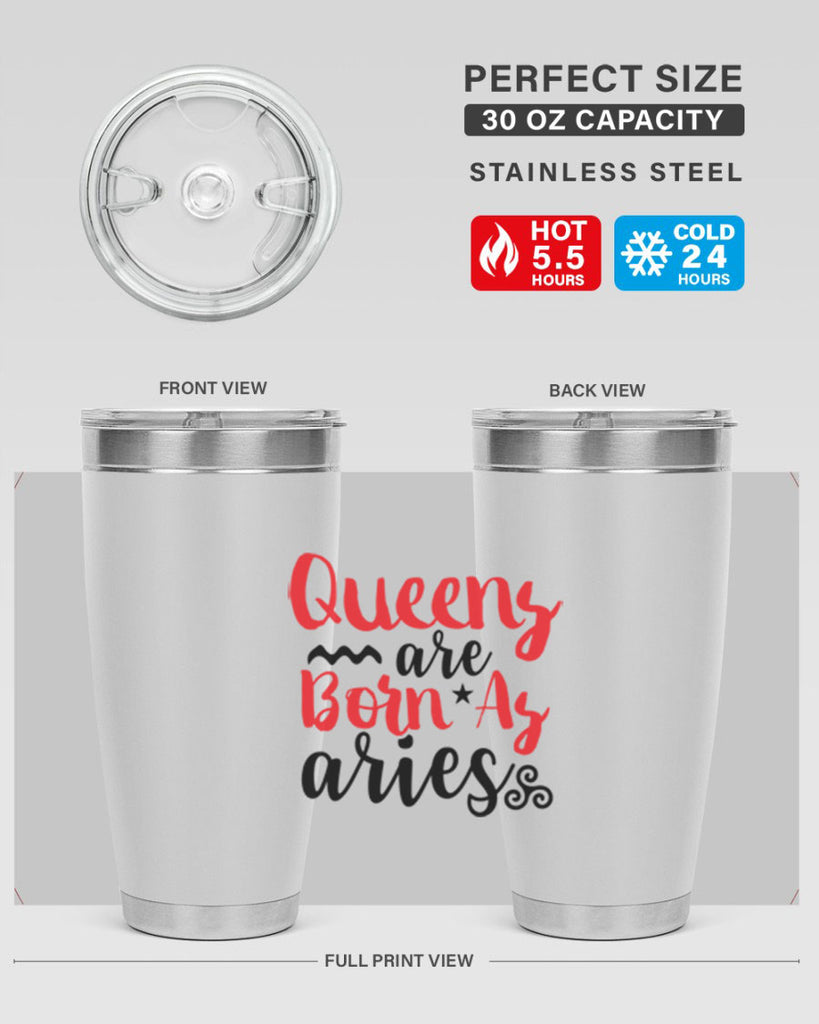 queens Are Born As Aries 384#- zodiac- Tumbler