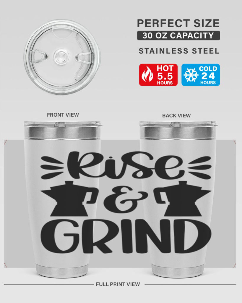 rise grind 40#- coffee- Tumbler