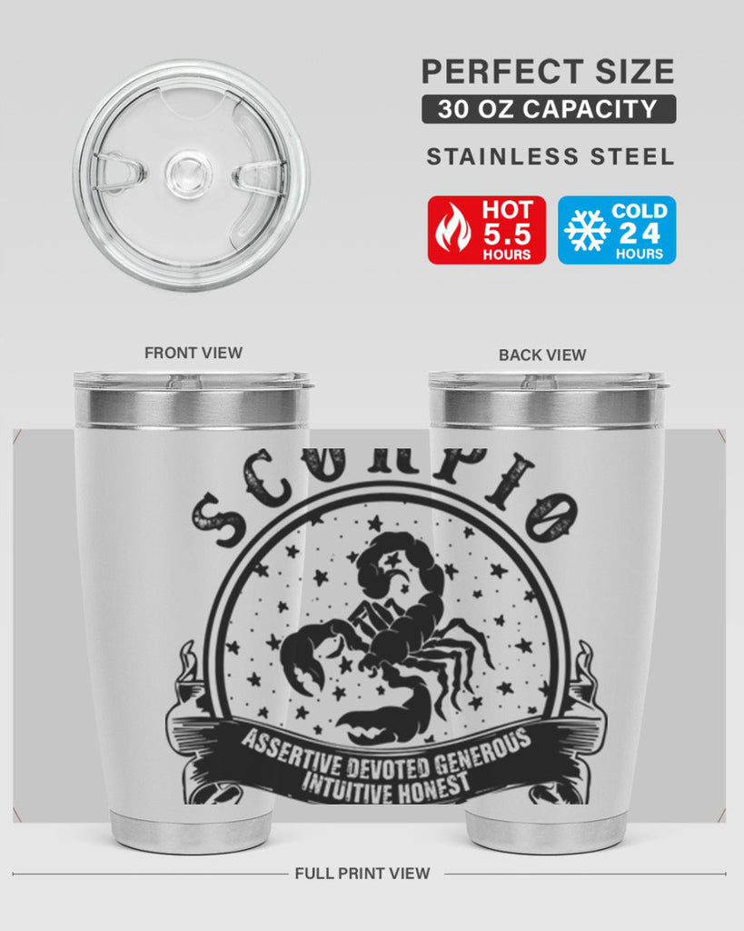 scorpio 29#- zodiac- Tumbler