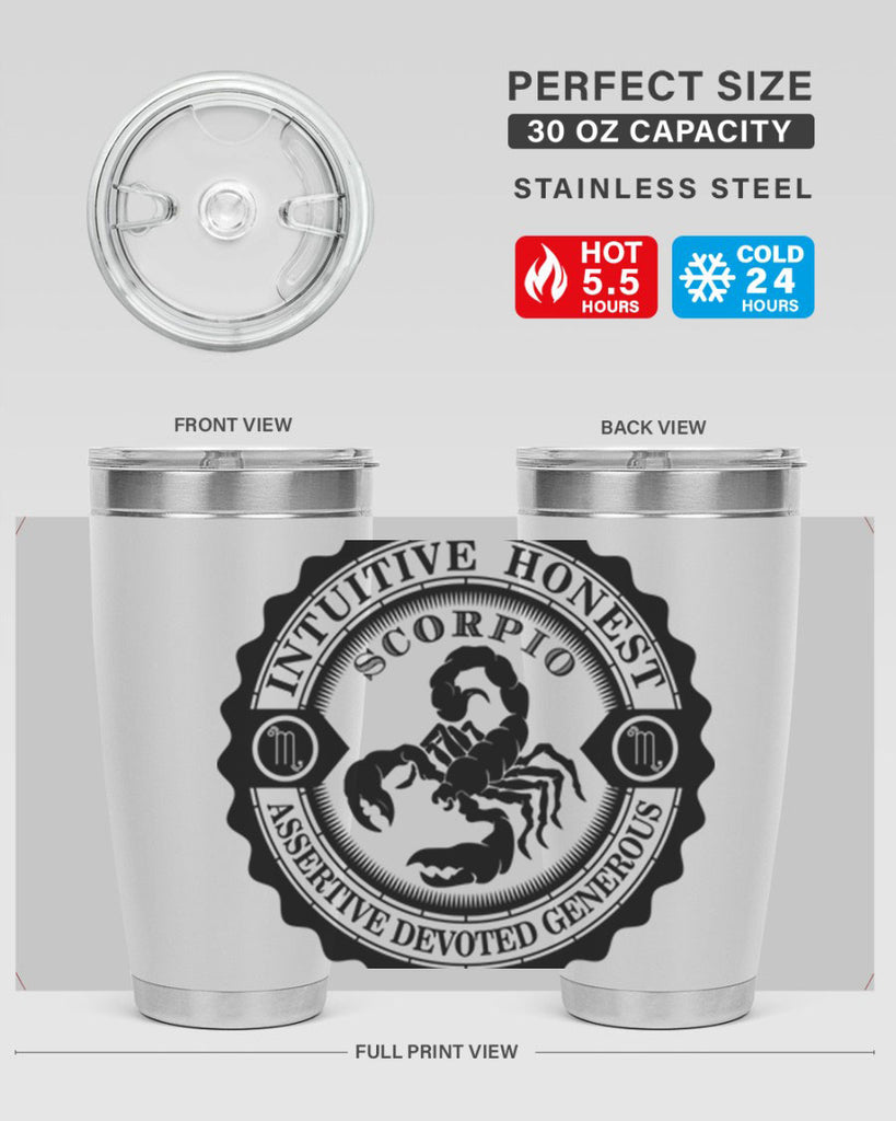 scorpio 31#- zodiac- Tumbler