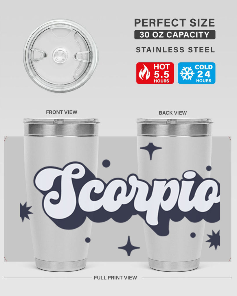 scorpio 454#- zodiac- Tumbler