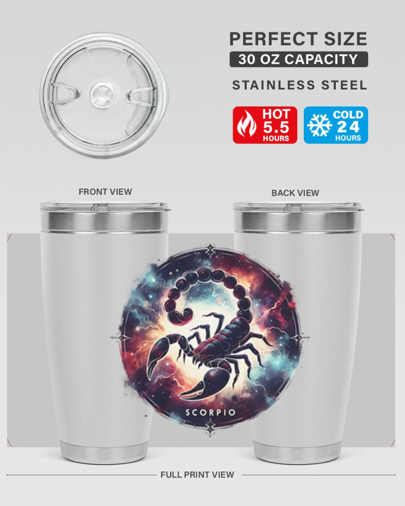 scorpio 460#- zodiac- Tumbler