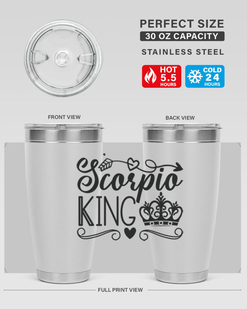 scorpio king 443#- zodiac- Tumbler