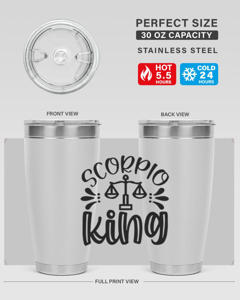 scorpio king 444#- zodiac- Tumbler
