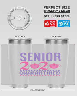 senior quarantined Style 45#- corona virus- Tumbler