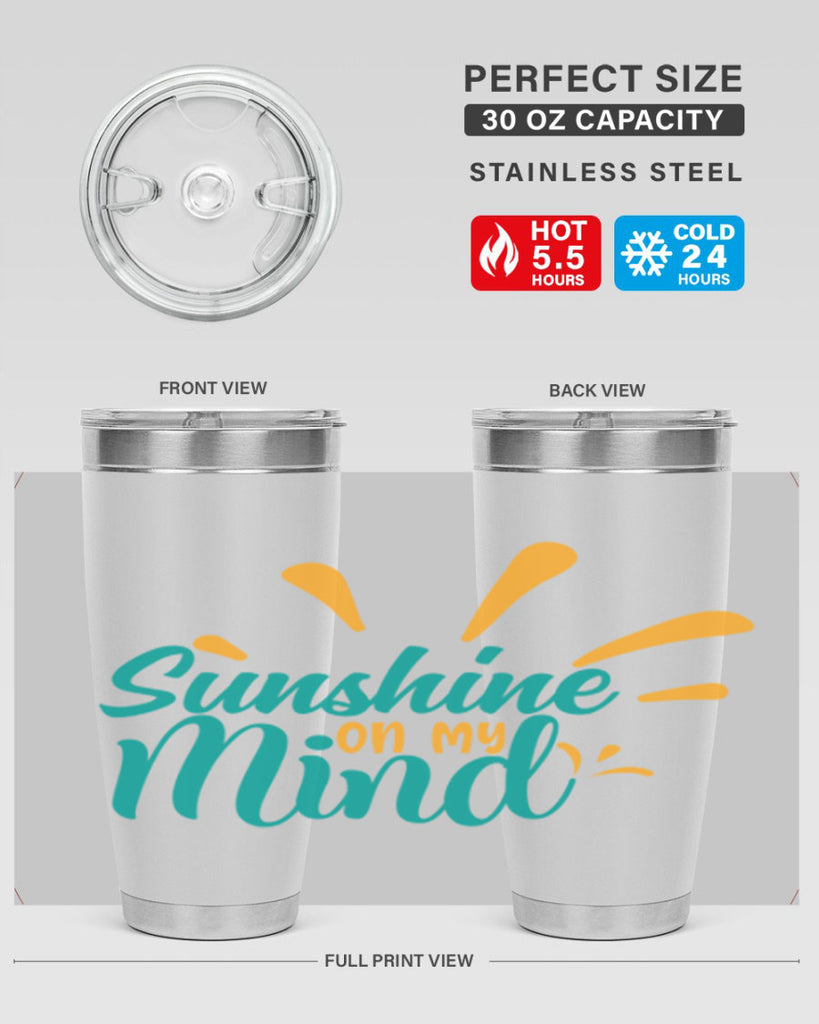 sunshine on my mind Style 74#- summer- Tumbler