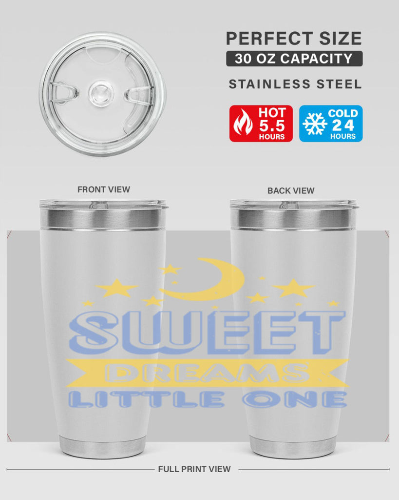 sweet dreams little one Style 13#- baby shower- tumbler