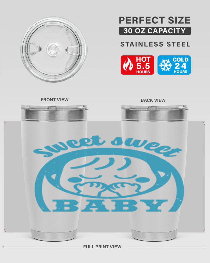 sweet sweet baby Style 12#- baby shower- tumbler