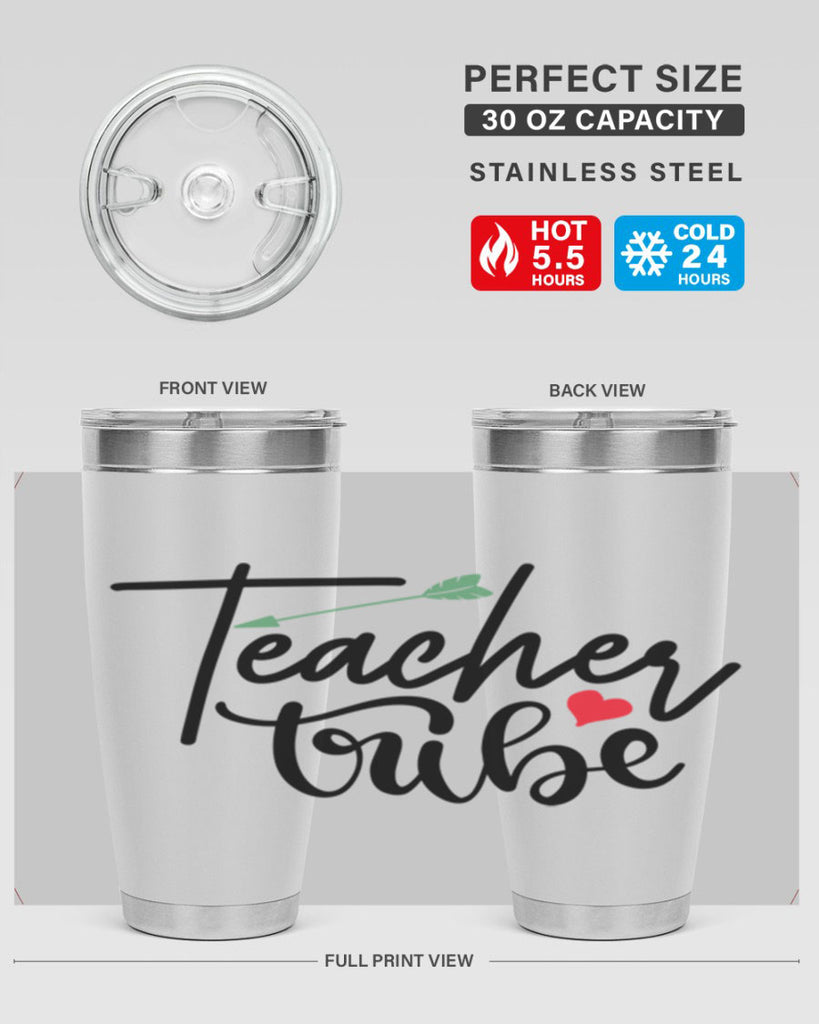 teacher tribe Style 200#- teacher- tumbler