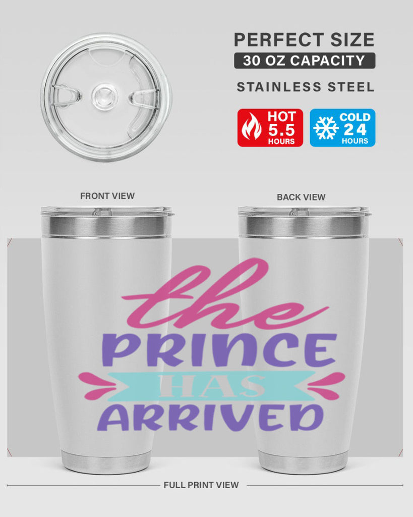 the prince has arrived Style 193#- baby- tumbler