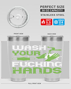 wash your fucking hands Style 14#- corona virus- Tumbler