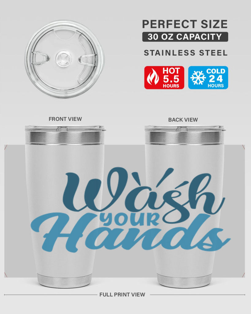 wash your hands 52#- bathroom- Tumbler