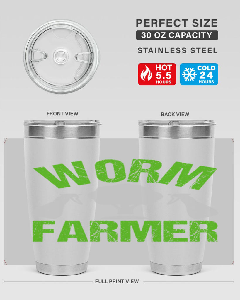 worm farmer 27#- farming and gardening- Tumbler