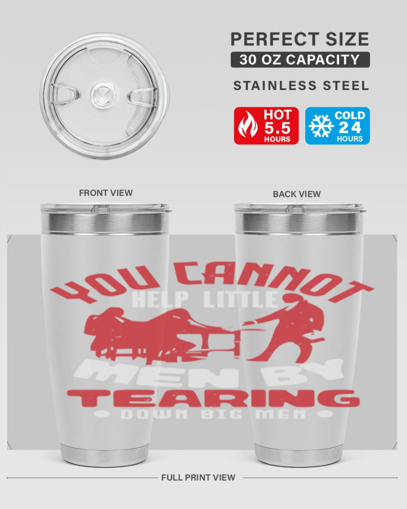 you cannot help little men Style 72#- Fourt Of July- Tumbler