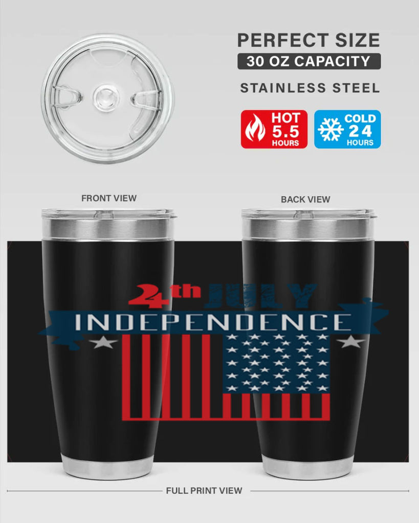 4th July Independent Style 65#- Fourt Of July- Tumbler