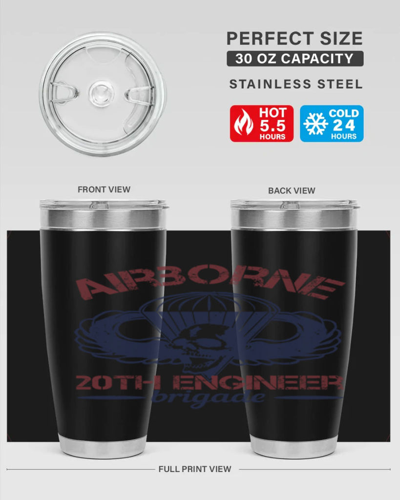AIRBORNE TH ENGINEER BRIGADE Style 72#- engineer- tumbler