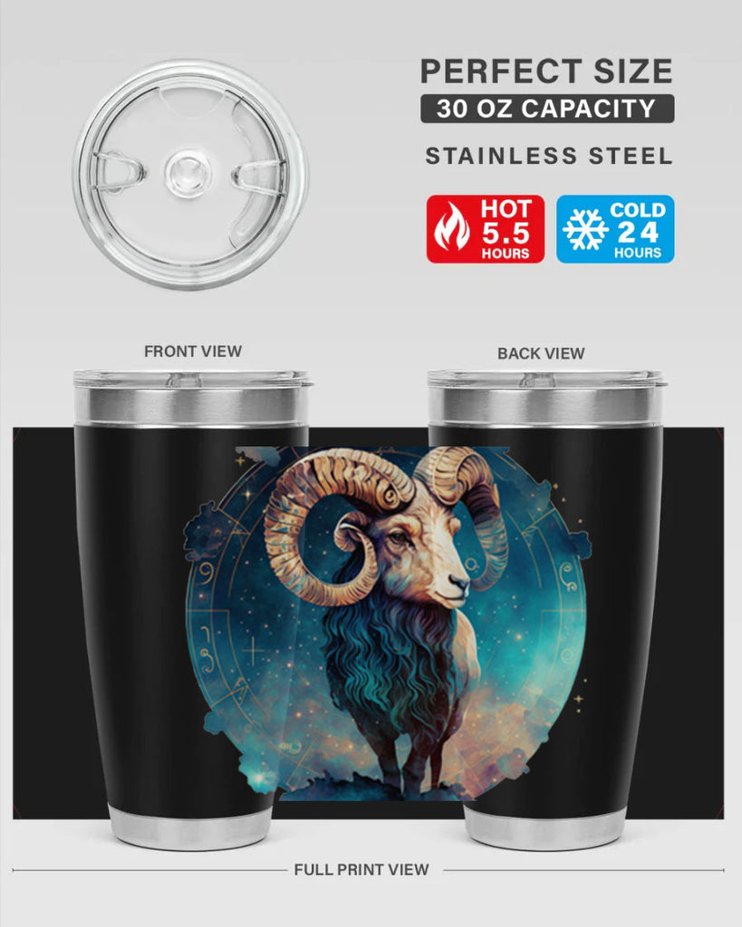 Aries 92#- zodiac- Tumbler