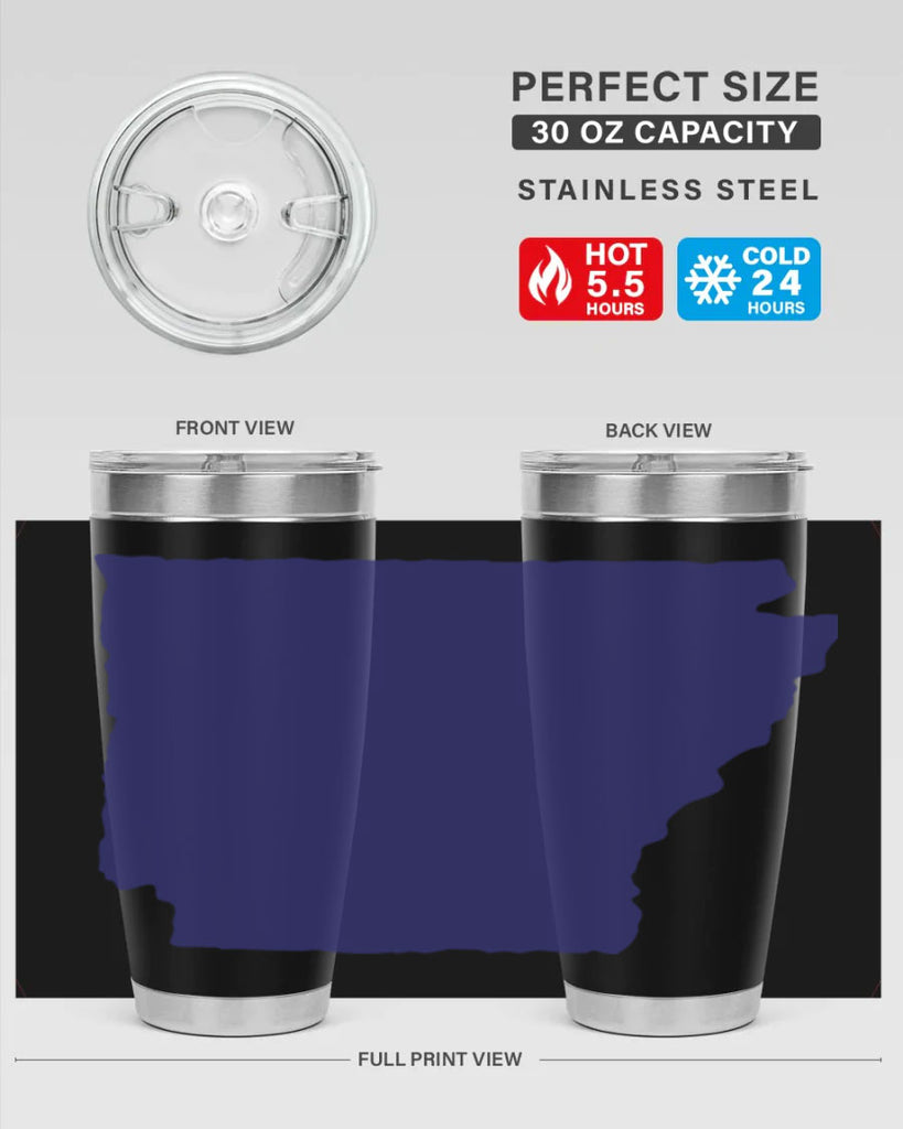 Arkansas 47#- stateflags- Tumbler