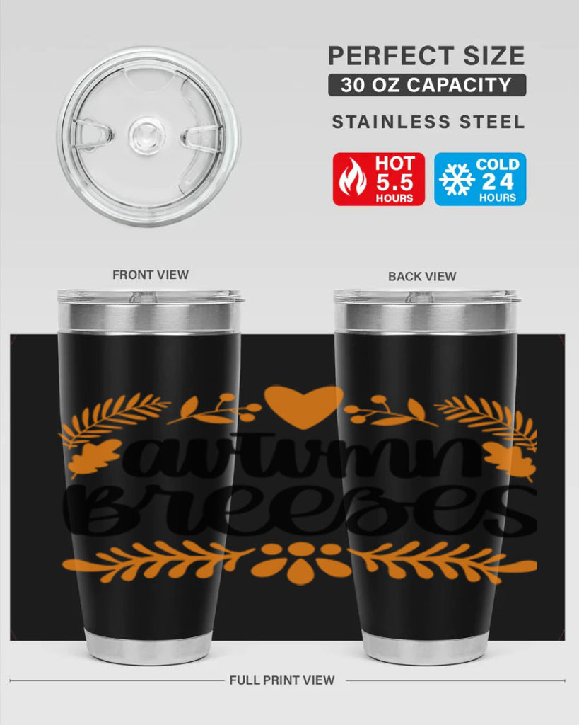 Autumn Breezes 474#- fall- Tumbler