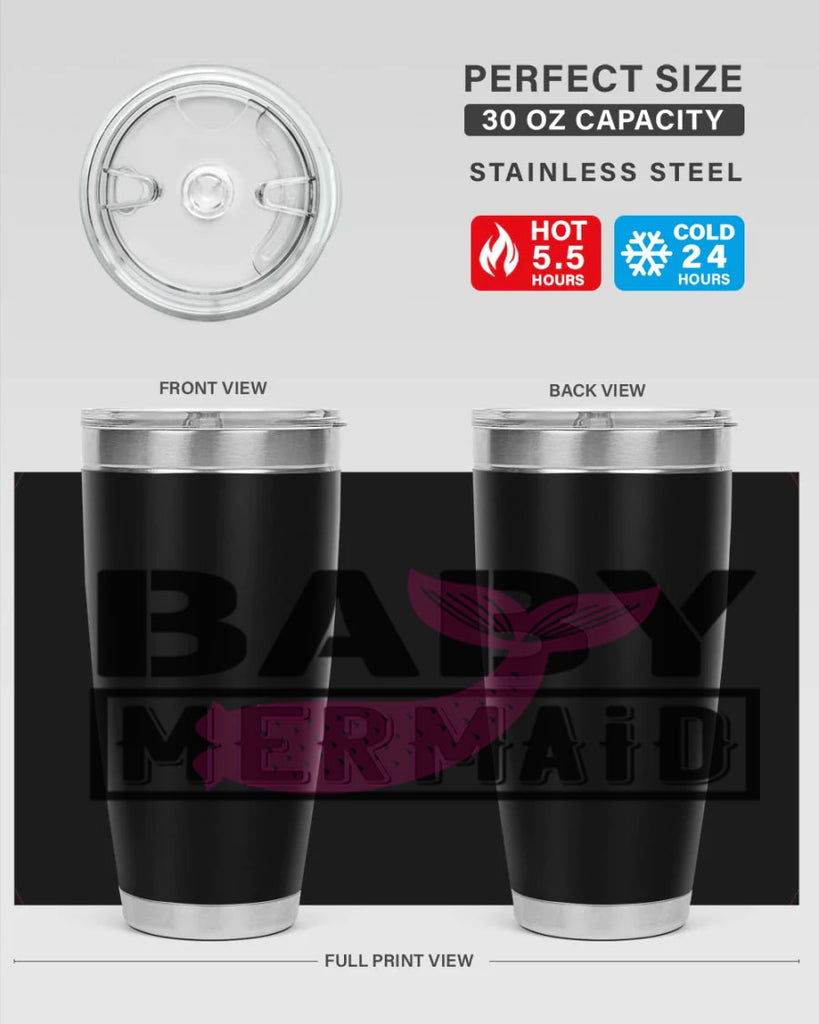Baby mermaid 29#- mermaid- Tumbler