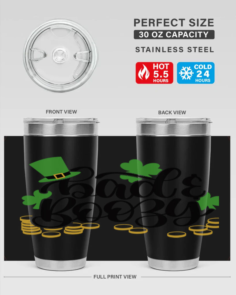 Bad Boozy Style 106#- St Patricks Day- Tumbler
