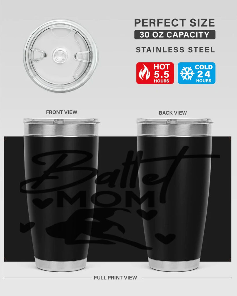 Ballet Mom 10#- ballet- Tumbler