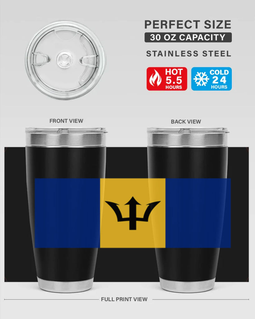 Barbados 183#- world flags- Tumbler