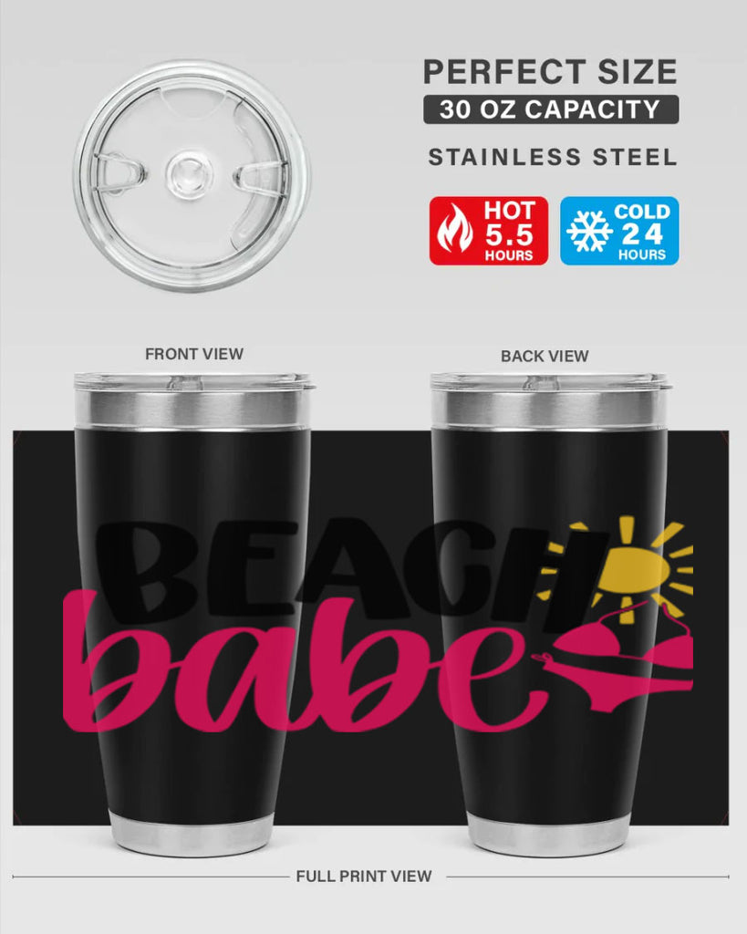 Beach Babe Style 52#- summer- Tumbler