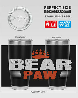 Bear paw 4#- Bears- Tumbler
