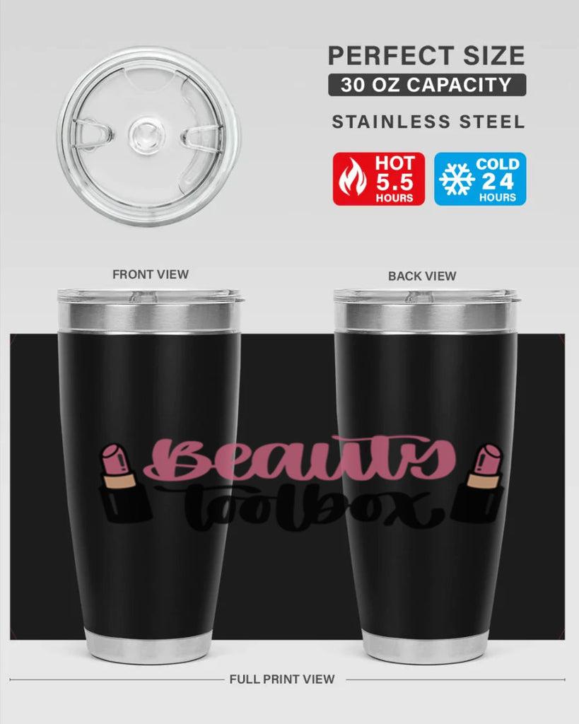 Beauty Toolbox Style 134#- make up- Tumbler