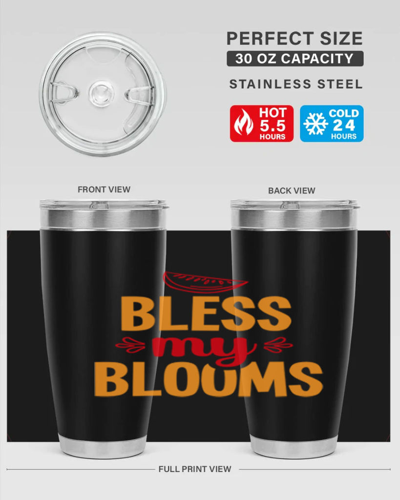 Bless my blooms 41#- spring- Tumbler