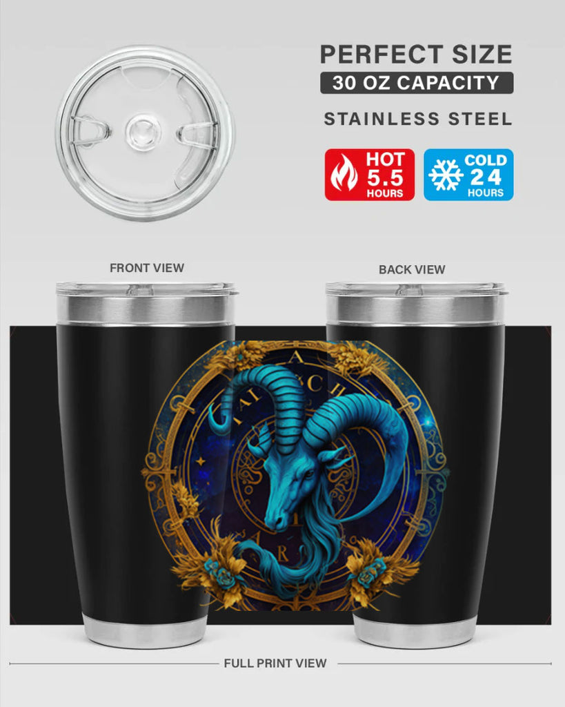 Capricorn 181#- zodiac- Tumbler