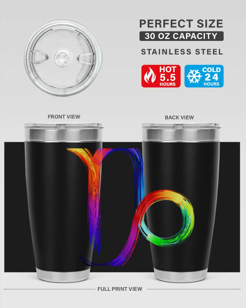 Capricorn 187#- zodiac- Tumbler