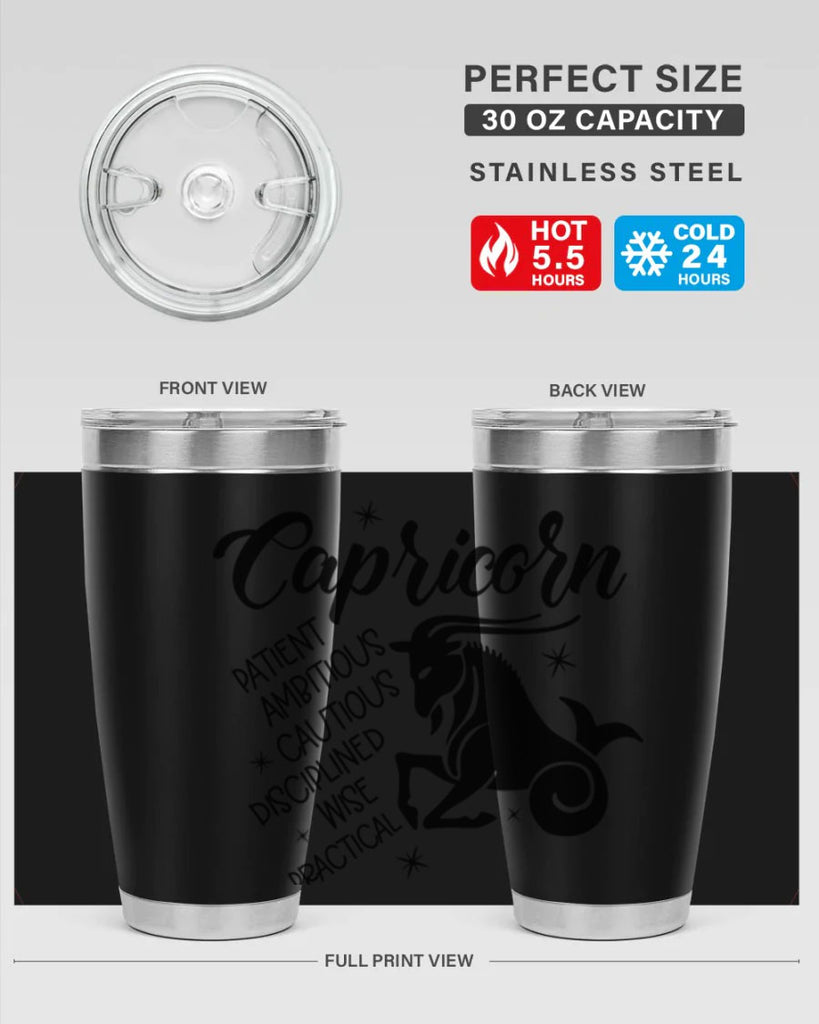 Capricorn 188#- zodiac- Tumbler