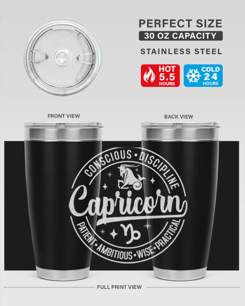 Capricorn 191#- zodiac- Tumbler