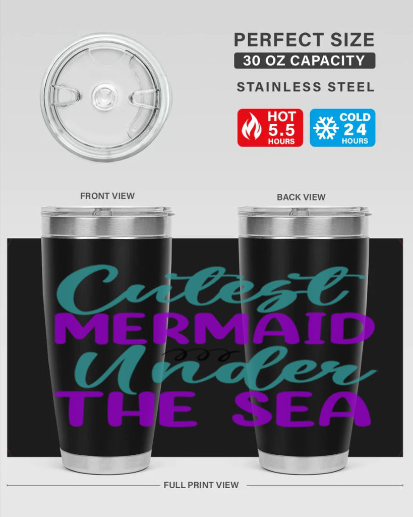 Cutest Mermaid Under The Sea 89#- mermaid- Tumbler
