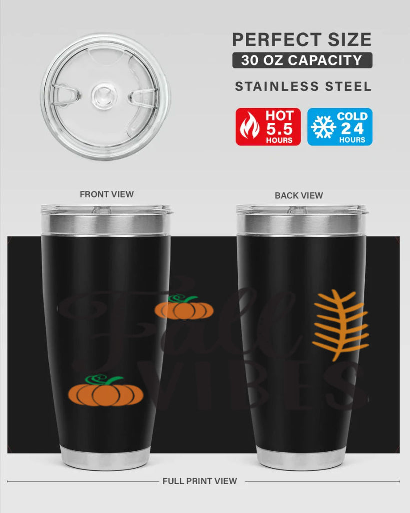 Fallvibes 163#- fall- Tumbler