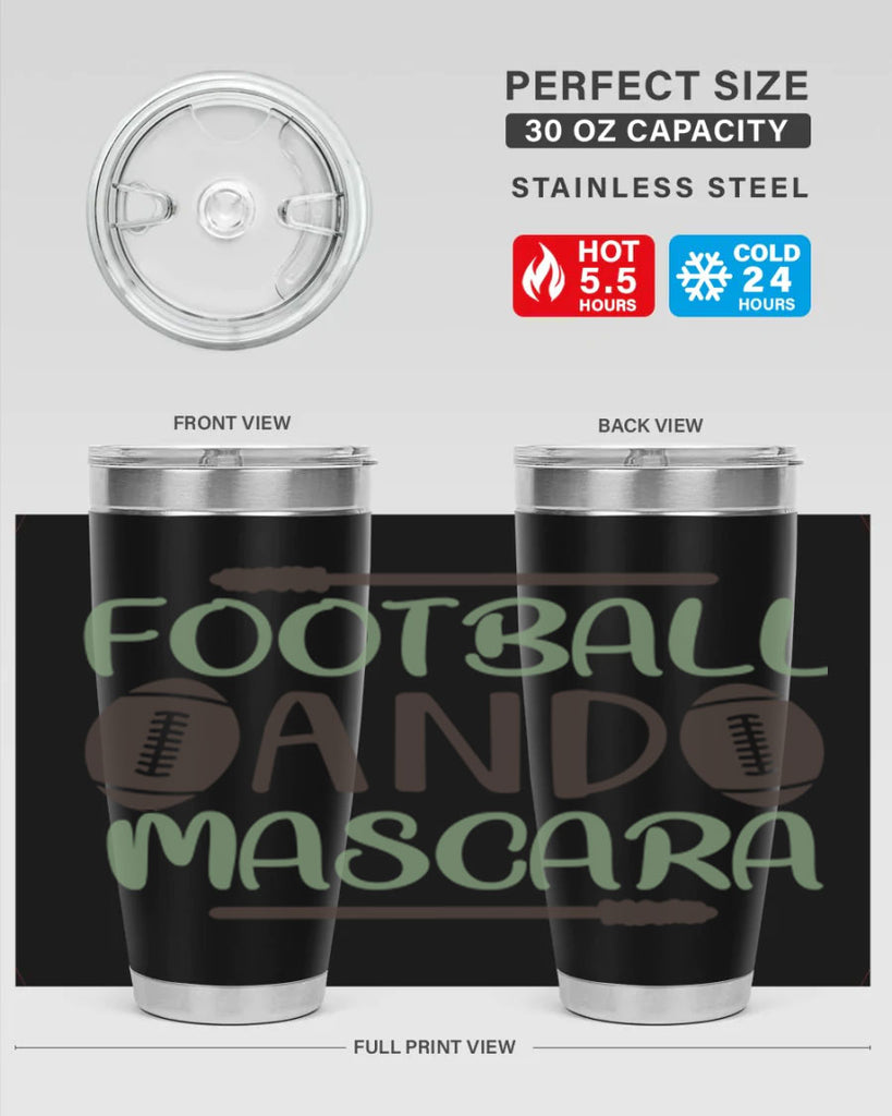 Football and Mascara 90#- fashion- Cotton Tank