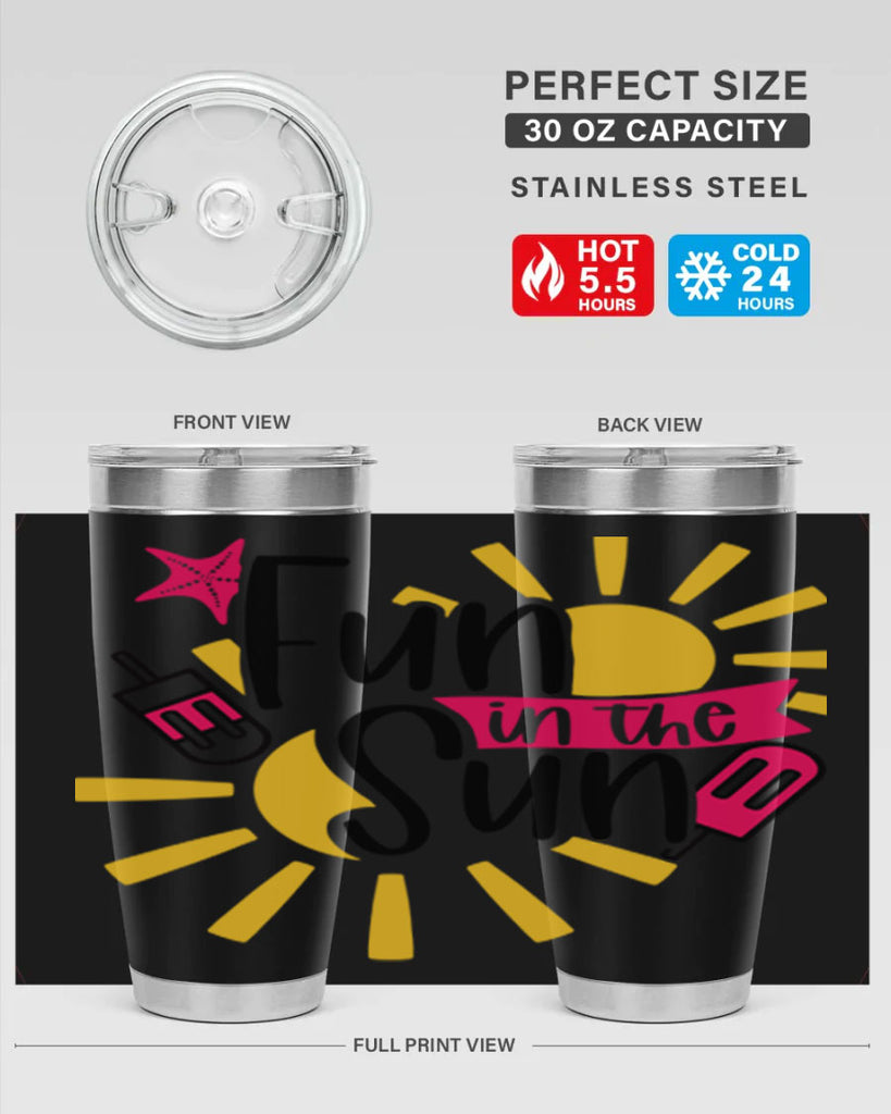 Fun In The Sun Style 45#- summer- Tumbler