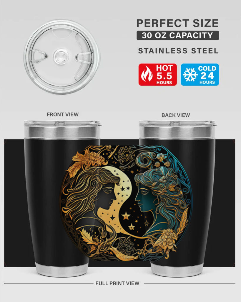 Gemini 216#- zodiac- Tumbler