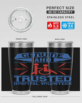 Genuine and Trusted Hospital Volunteer Style 2#- volunteer- Tumbler